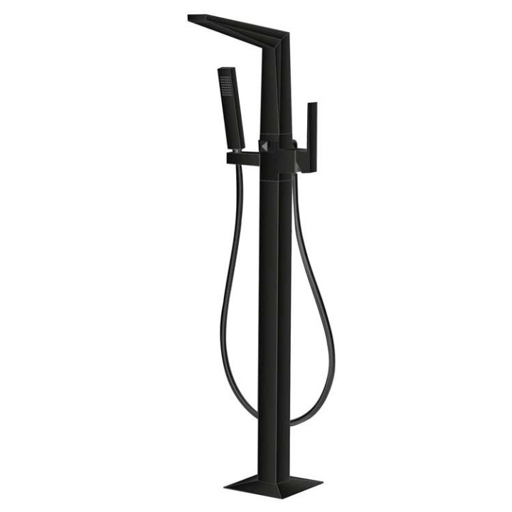 Volně stojící baterie StoneArt Grande 730708 černá matná 107 cm