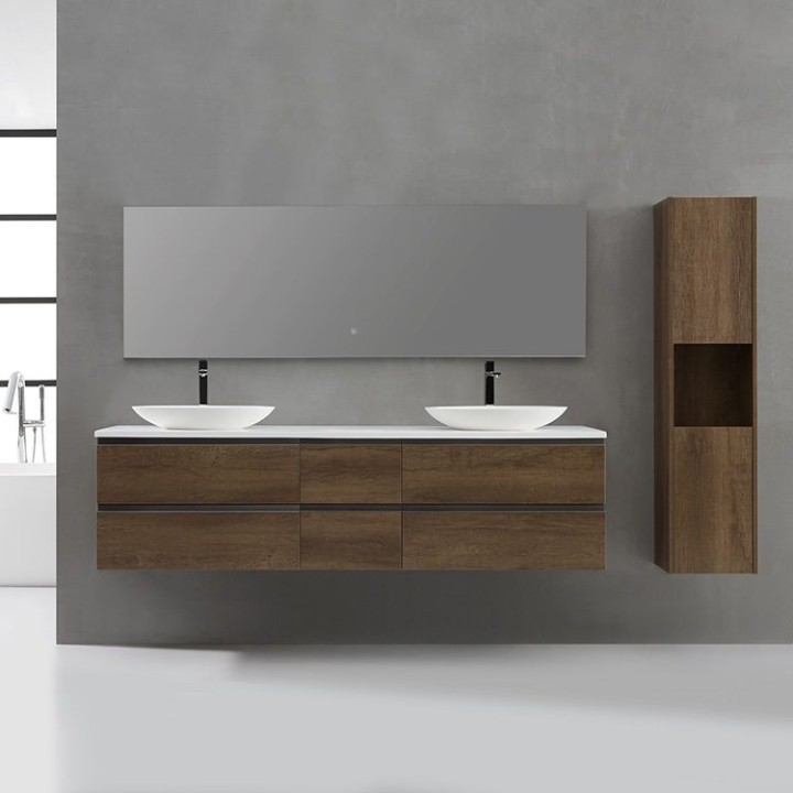 Koupelnový nábytek – set StoneArt Monte Carlo MC-2000pro-3 bílý 200×52