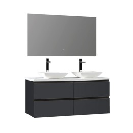 Koupelnový nábytek – set StoneArt Monte Carlo MC-1200pro-2 tmavě šedý 120×52