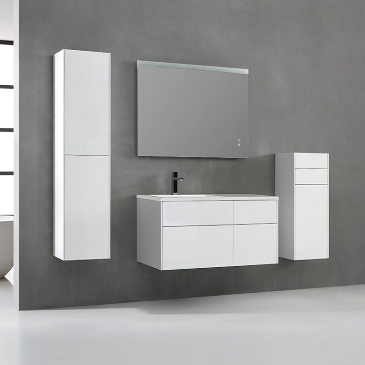 Koupelnová skříňka StoneArt Venice VE-1010-II bílá 100×52 levé provedení