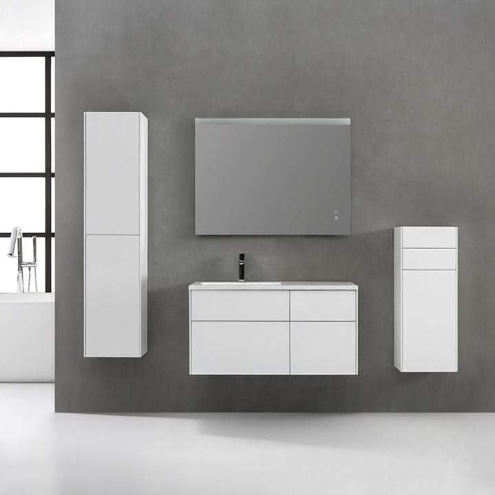 Koupelnová skříňka StoneArt Venice VE-1010-II bílá 100×52 levé provedení