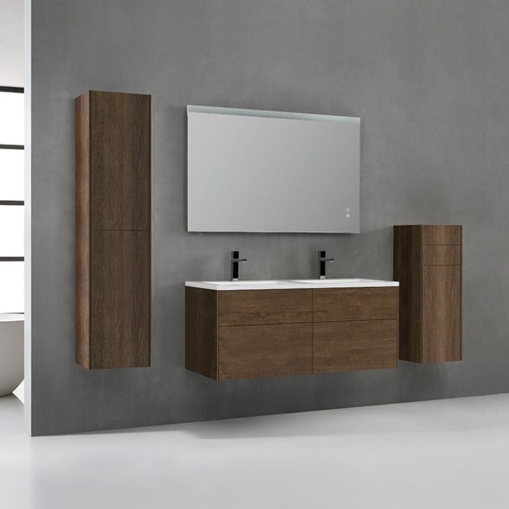 Koupelnová skříňka StoneArt Venice VE-1200-II dubová tmavá 120×52
