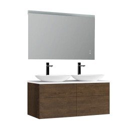 Koupelnový nábytek – set StoneArt Venice VE-1200pro-3 dubový tmavý 120×52