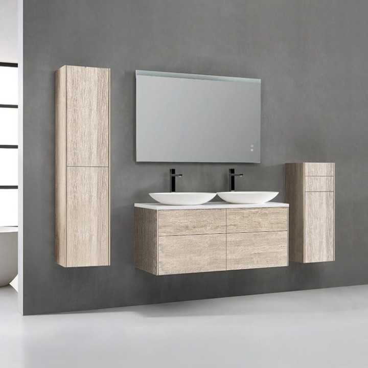 Koupelnový nábytek – set StoneArt Venice VE-1200pro-3 dubový světlý 120×52