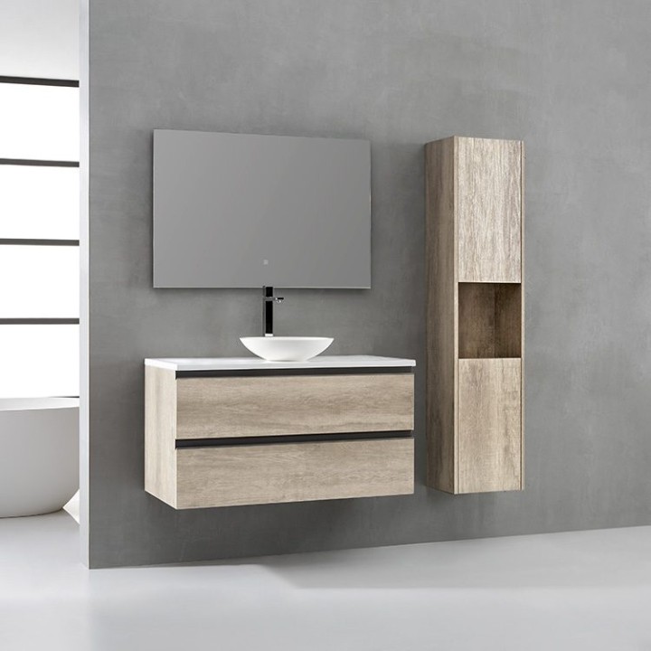 Koupelnový nábytek – set StoneArt Monte Carlo MC-1000pro-4 dubový světlý 100×52