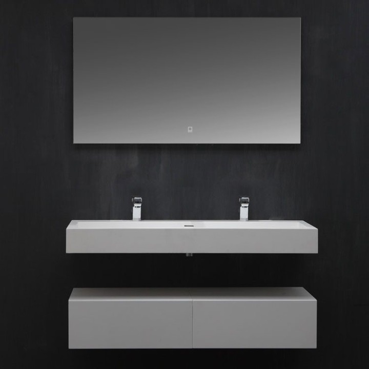Koupelnová skříňka StoneArt LP4512-1 bílá 120×48 lesklá