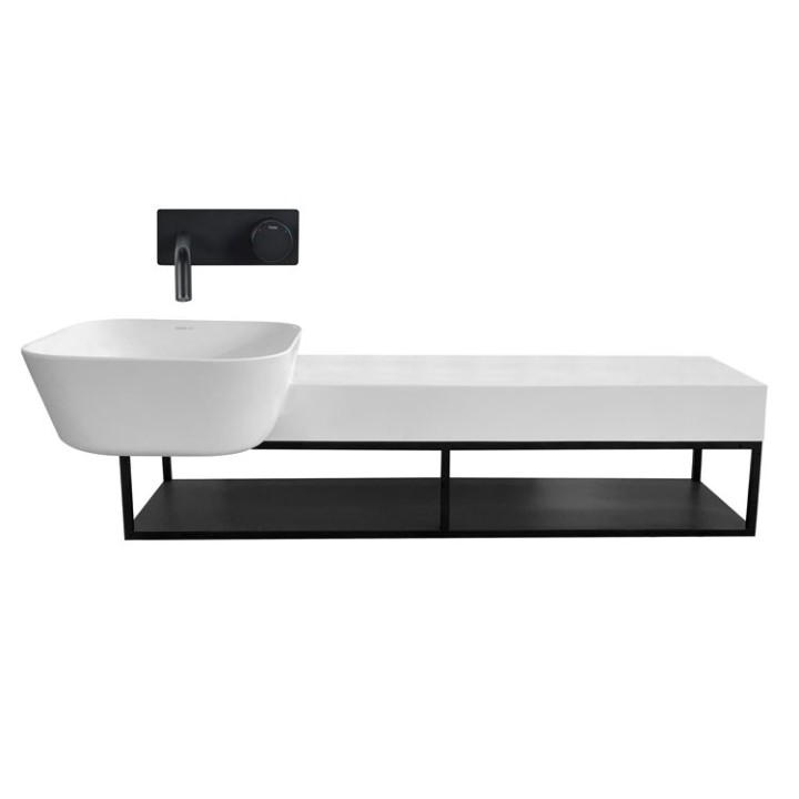 Umyvadlo StoneArt LQ651 bílé 120×49 lesklé