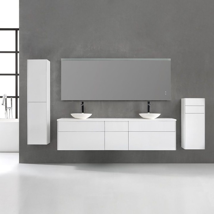 Koupelnová skříňka StoneArt Venice VE-2000pro-4 tmavě šedá 200×52