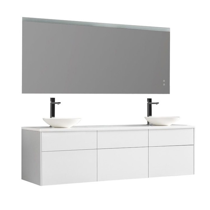 Koupelnový nábytek – set StoneArt Venice VE-1800pro-4 bílý 180×52