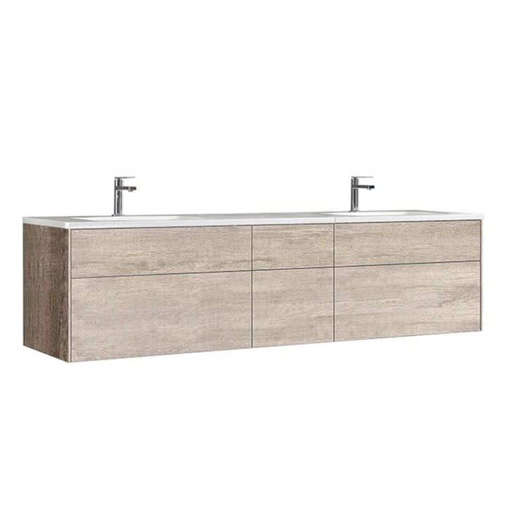Koupelnová skříňka StoneArt Venice VE-2000-I dubová světlá 200×52