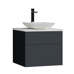 Koupelnová skříňka StoneArt Venice VE-0600pro-2 tmavě šedá 60×52