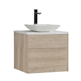 Koupelnová skříňka StoneArt Venice VE-0600pro-2 dubová světlá 60×52