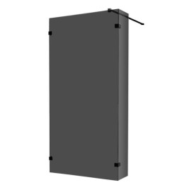 Walk-in sprchová zástěna EAGO AWT LY1001-B černá 100×210