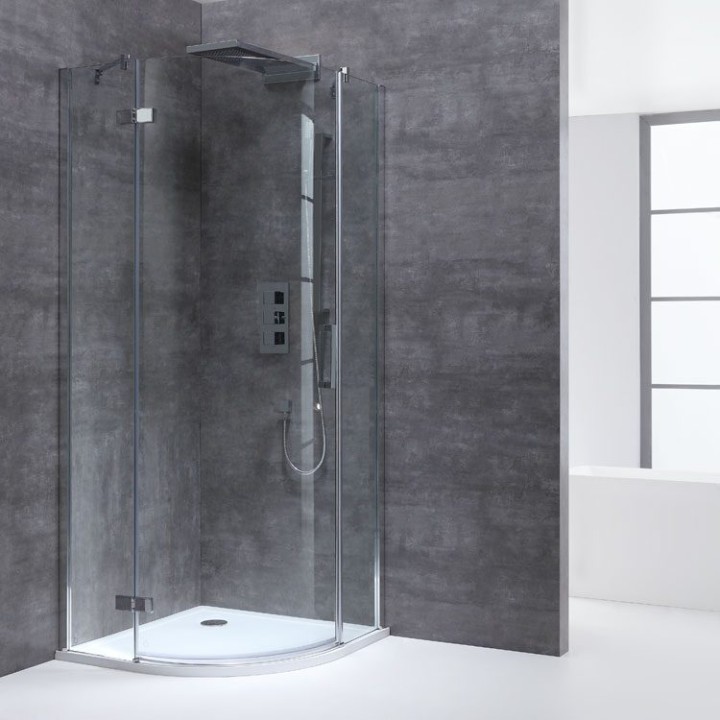Sprchový kout EAGO AWT LBR0906 90×90 levé provedení