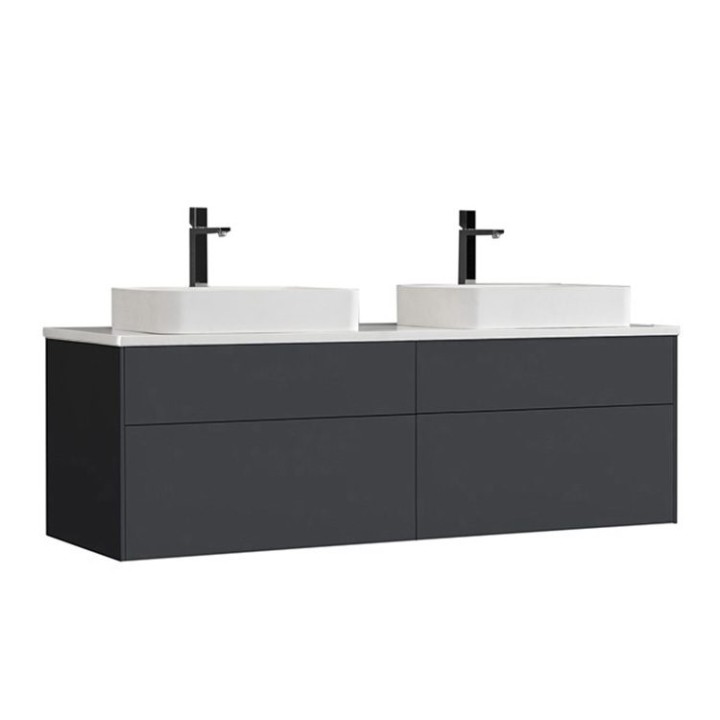 Koupelnová skříňka StoneArt Venice VE-1600pro-5 tmavě šedá 160×52