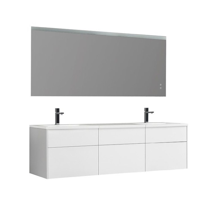 Koupelnový nábytek – set StoneArt Venice VE-1800-II bílý 180×52