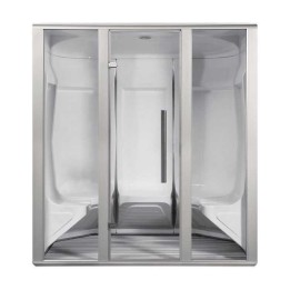 Parní sauna EAGO AWT S204A alu 190×131 9 kW Harvia