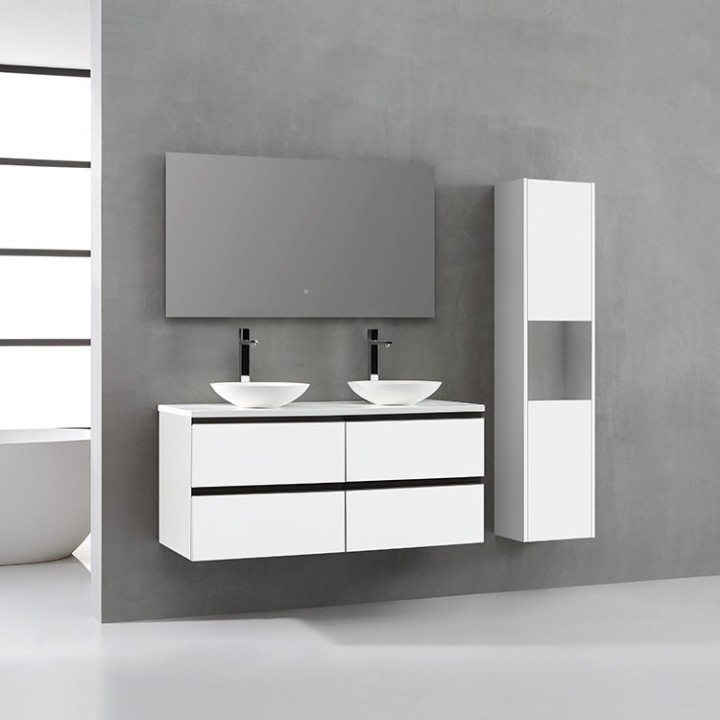 Koupelnová skříňka StoneArt Monte Carlo MC-1200pro-4 bílá 120×52