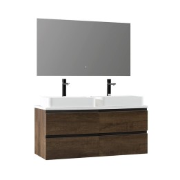 Koupelnový nábytek – set StoneArt Monte Carlo MC-1200pro-5 dubový tmavý 120×52