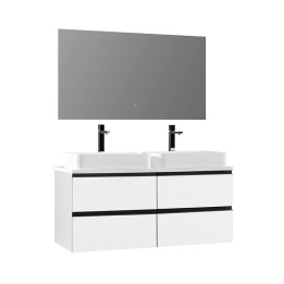 Koupelnový nábytek – set StoneArt Monte Carlo MC-1200pro-5 bílý 120×52