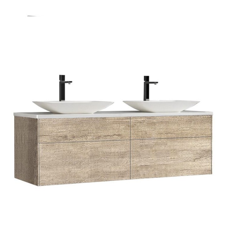 Koupelnová skříňka StoneArt Venice VE-1600pro-1 dubová světlá 160×52