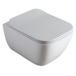 Závěsné WC StoneArt -WC TMS-510P bílé 52×37 matné