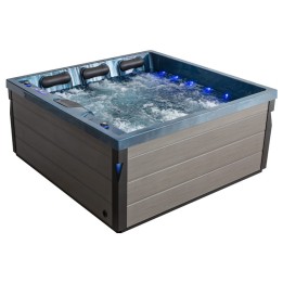 Venkovní vířivka EAGO AWT IN-407 eco OceanWave 200×200 šedá