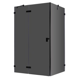 Sprchový kout EAGO AWT LAS1500-B černý 150×90 levé provedení