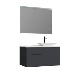 Koupelnový nábytek – set StoneArt Venice VE-1010pro-1 tmavě šedý 100×52 pravé provedení