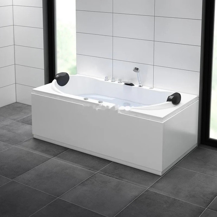 Vířivá vana Nordic Brass | pro 2 osoby 180×80 cm vodní masáž