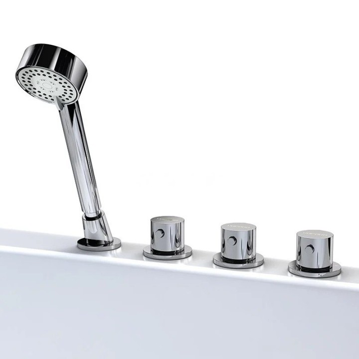 Vířivá vana Nordic Silver | pro 2 osoby 190×90 cm vodní masáž