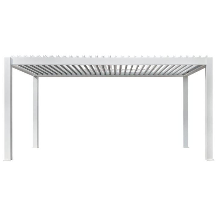 Pergola EAGO AWT P8-3C extreme bílá 3×5 m elektrická