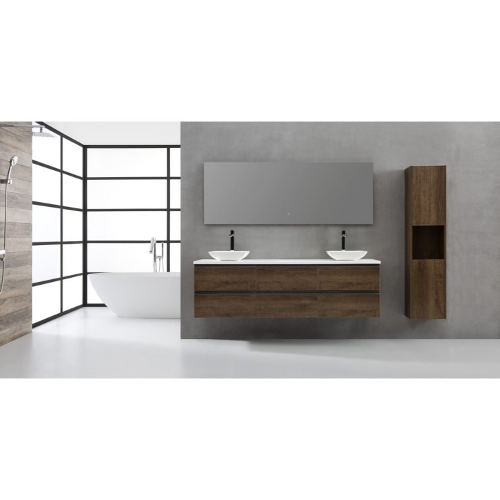 Koupelnová skříňka StoneArt Monte Carlo MC-1800pro-2 dubová světlá 180
