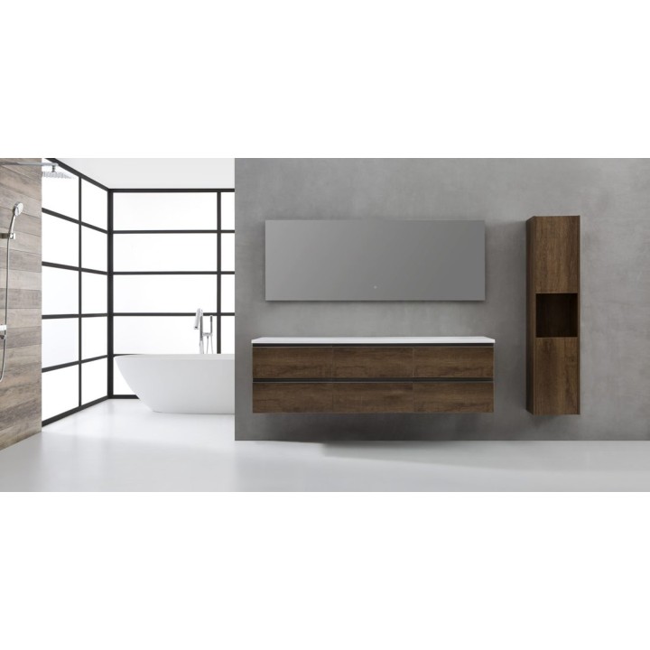 Koupelnová skříňka StoneArt Monte Carlo MC-1800pro tmavě šedá 180×52
