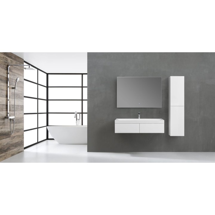 Koupelnový nábytek – set StoneArt Brugge BU-1210 dubový tmavý 120×48