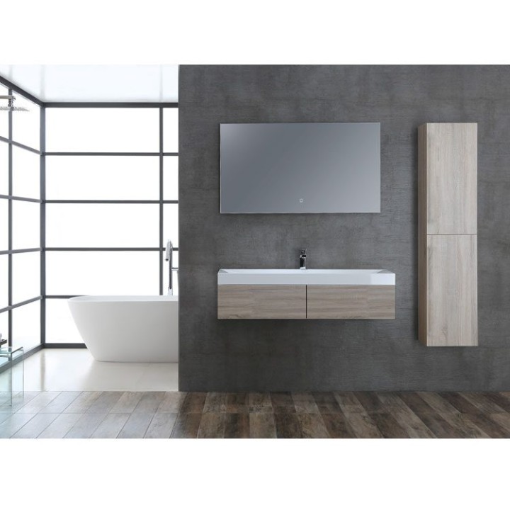 Koupelnový nábytek – set StoneArt Brugge BU-1210 dubový světlý 120×48