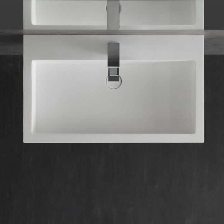 Koupelnový nábytek – set StoneArt LP4508 bílý 80×48 matný