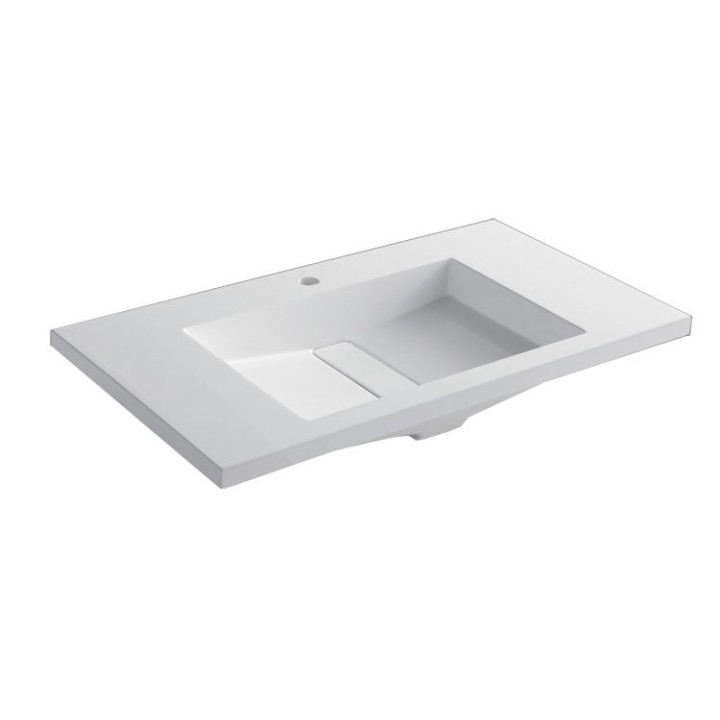 Koupelnový nábytek – set StoneArt Milano ME-0800-1 dubový tmavý 80×45