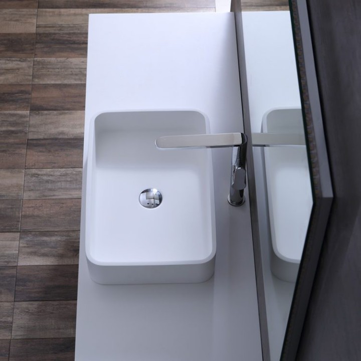 Koupelnový nábytek – set StoneArt Milano ME-1600pro-5 dubový tmavý 160