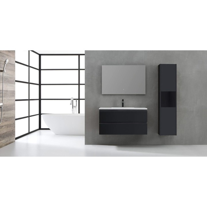 Koupelnový nábytek – set StoneArt Monte Carlo MC-1000 tmavě šedý 100×5