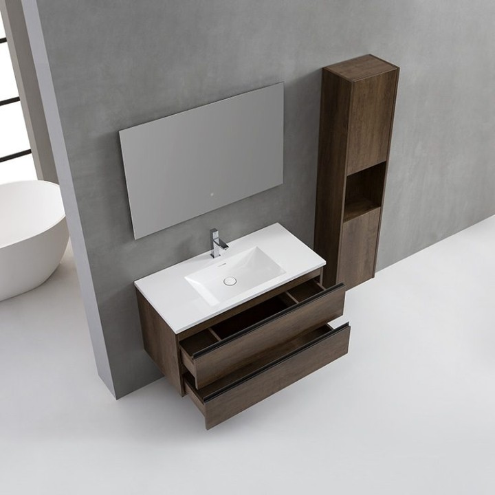 Koupelnový nábytek – set StoneArt Monte Carlo MC-1000 dubový tmavý 100