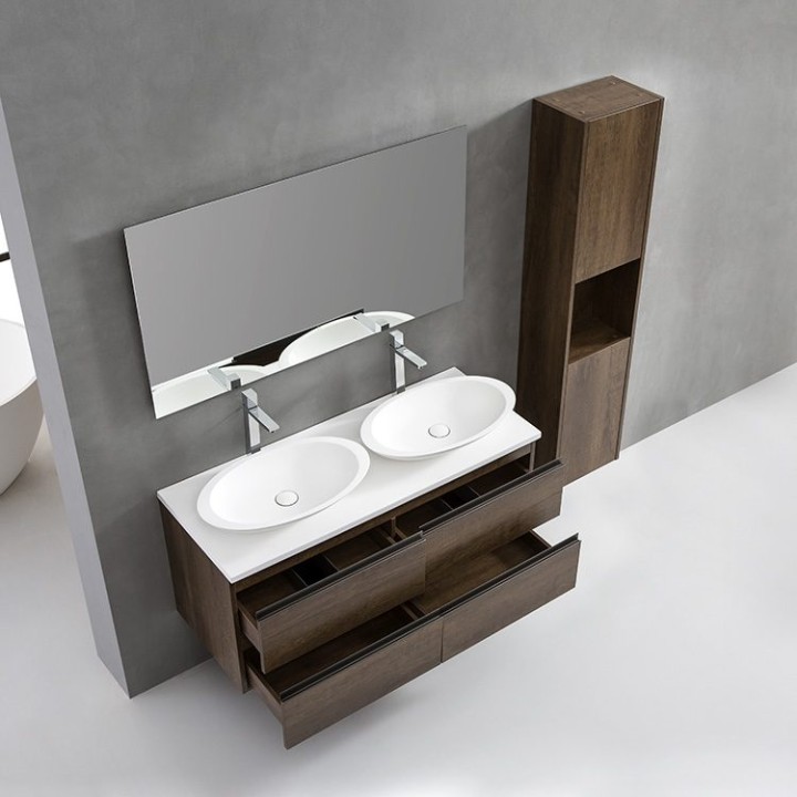 Koupelnový nábytek – set StoneArt Monte Carlo MC-1200pro-3 tmavě šedý 