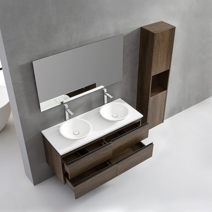 Koupelnový nábytek – set StoneArt Monte Carlo MC-1200pro-4 dubový tmav