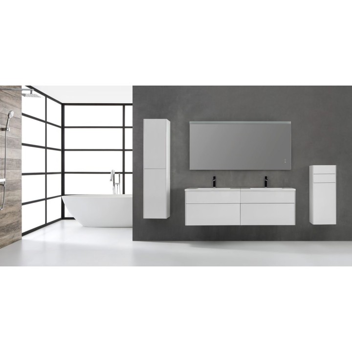 Koupelnový nábytek – set StoneArt Venice VE-1600-II tmavě šedý 160×52