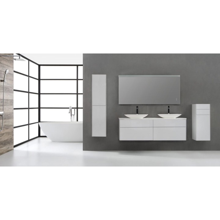 Koupelnový nábytek – set StoneArt Venice VE-1600pro-1 tmavě šedý 160×5