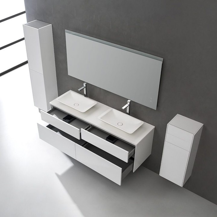 Koupelnový nábytek – set StoneArt Venice VE-1600pro-1 dubový tmavý 160
