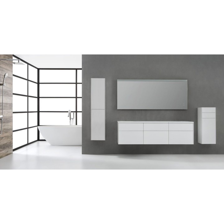 Koupelnový nábytek – set StoneArt Venice VE-1800pro tmavě šedý 180×52