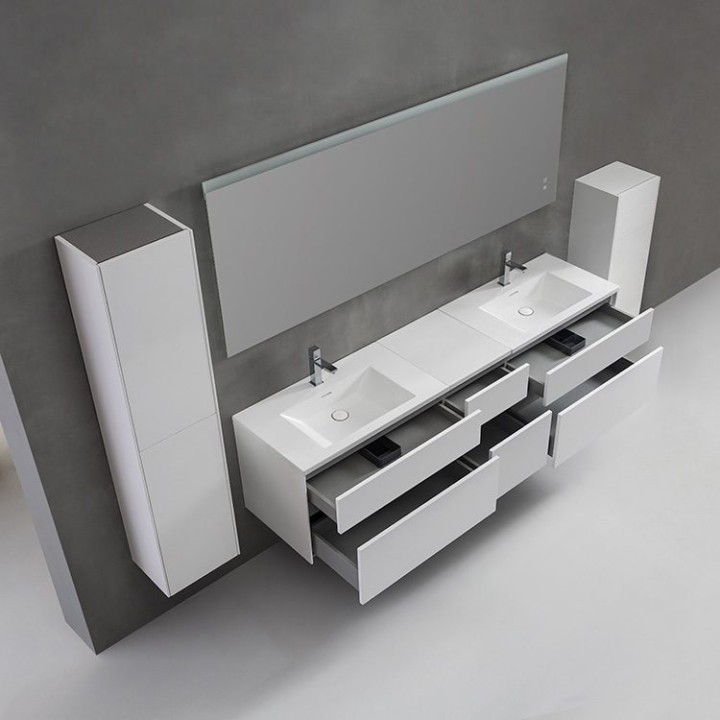 Koupelnový nábytek – set StoneArt Venice VE-2000-II dubový světlý 200×