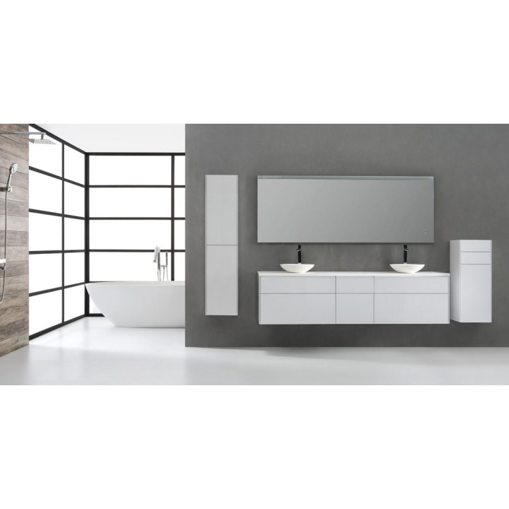 Koupelnový nábytek – set StoneArt Venice VE-2000pro-4 tmavě šedý 200×5