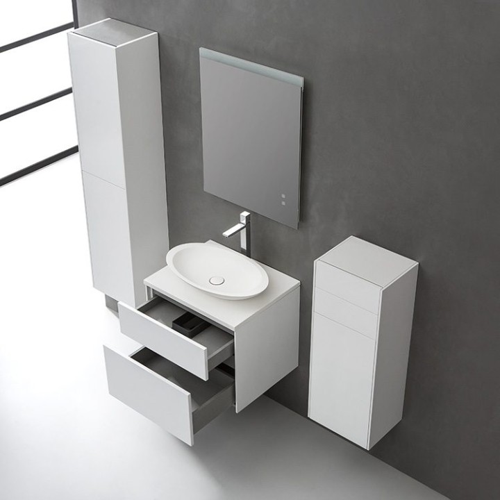 Koupelnová skříňka StoneArt Venice VE-0600pro-3 bílá 60×52